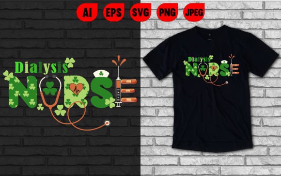 Dialysis Nurse Patrick’s Day T Shirt