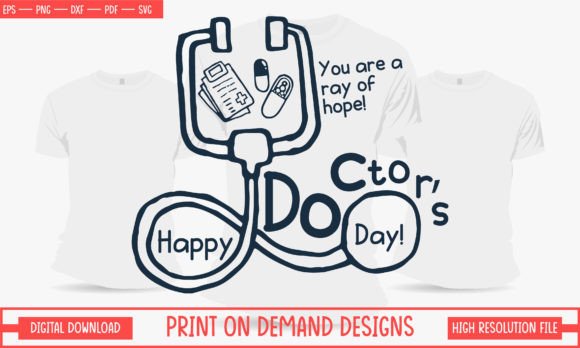 Doctor or Nurse Design for Print Item
