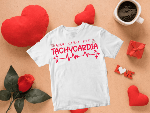 Funny Nurse Tatchycardia Valentine Day