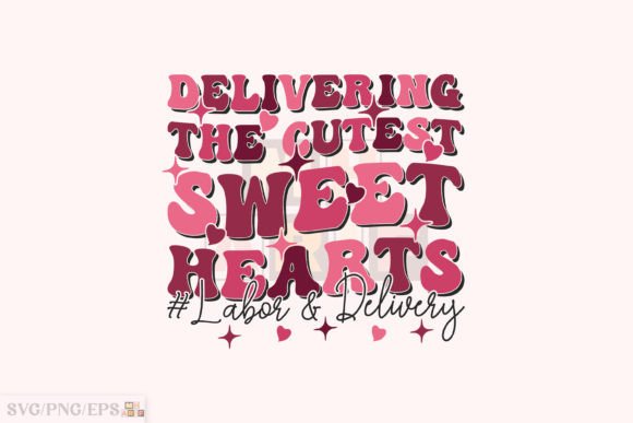 Labor Delivery Nurse Valentine Design