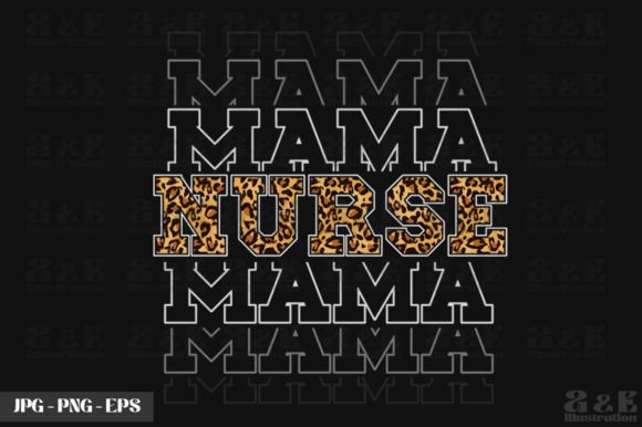 Leopard Print Nurse Mama Boho