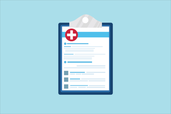 Medical Health Recipe Icon Graphic