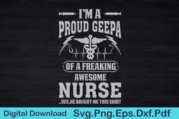 Nurse Geepa T Shirt Gift for Geepa
