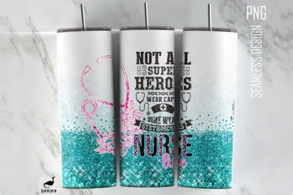 Nurse Heroes Medical Graduation Tumbler