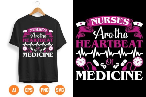 Nurse T-shirt Design 07