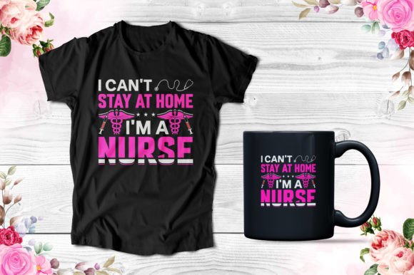 Nurse Typography T-shirt Design Template