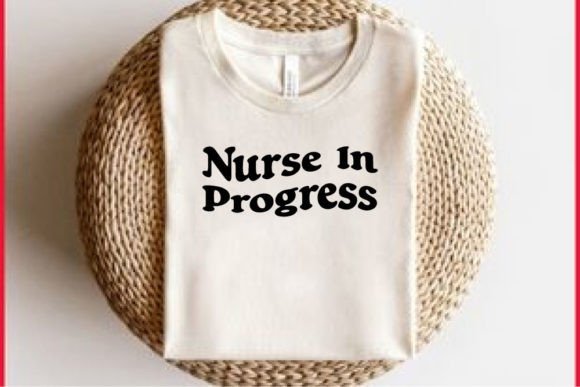 Retro Nurse T-shirt Design, Nurse in Pro